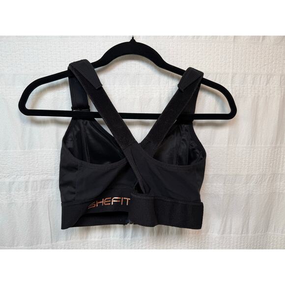 Shefit Ultimate Sports Bra, Adjustable, High Impact, 1 Luxe, Black - Picture 2 of 6